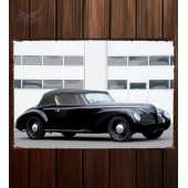 Металлическая табличка Alfa Romeo 6C 2500 S Cabriolet